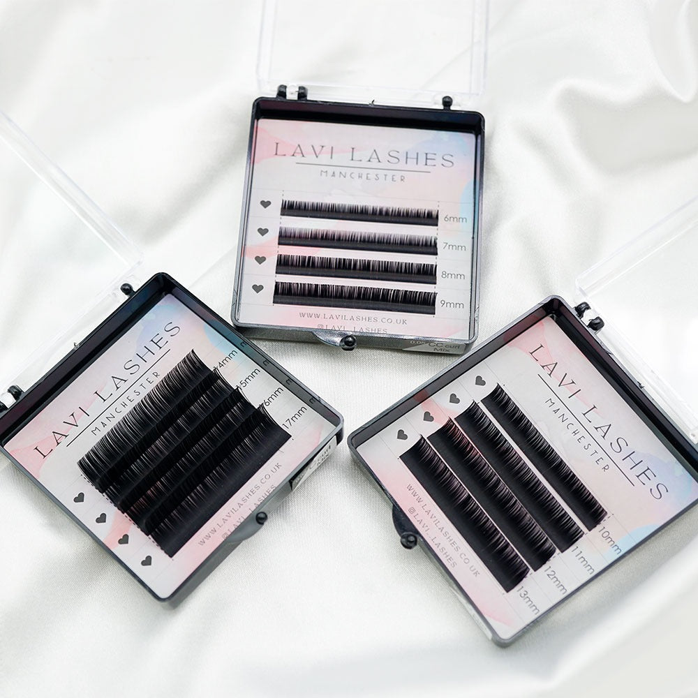 Sample Lash Tray Volume Eyelash Extensions 0.05 NEW GEN