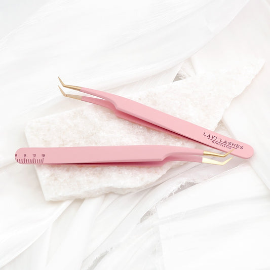 L Shape 90 Degree Tweezers